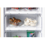 Холодильник Nordfrost NRB 162NF ME (A+, 2-камерный, объем 310:205/105л, 57.4x188.4x62.5см, бежевый мрамор)