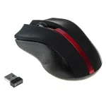 Oklick 615MW Black-Red USB (радиоканал, кнопок 2, 1000dpi)