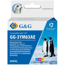 Картридж G&G GG-3YM63AE (многоцветный; 11,6стр; DeskJet 2320, 2710, 2720, 2300)