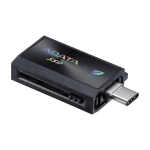 Внешний жесткий диск SSD 512Гб ADATA (600/600 Мб/с, USB 2.0 Type-A; USB 3.2 Gen 2 Type-C; USB Type-C, внешний)