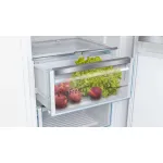 Холодильник полновстраиваемый Bosch KIR81AFE0 (E, 1-камерный, объем :334,95л, 55.8x177.2x54.5см)
