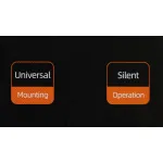 Кулер для процессора ID-Cooling DK-01S (алюминий, 23,8дБ, 80x80x25мм, 3-pin)