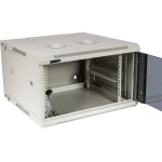 Шкаф коммутационный настенный Lanmaster TWT-CBW3G-22U-6X6-GY (22U, 600x1079x600мм, IP20, 60кг)