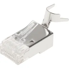 Коннектор Hyperline PLUG-8P8C-UV-C6-TW-SH-10