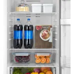 Холодильник Midea MDRB457FGF33ID (No Frost, A+, 2-камерный, объем 344:239/105л, инверторный компрессор, 595x1 860x570см, бежевый)