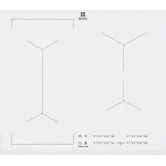 Индукционная варочная поверхность Electrolux EIV63440BW