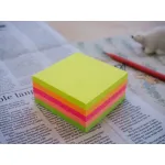 Блок самоклеящийся Hopax 21012 (бумага, 76x76мм, 400листов, 70г/м2, 5цветов)