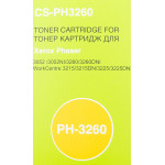 Тонер-картридж Cactus CS-PH3260 106R02778 (черный; 3000стр; Phaser 3052, 3260, WC 3215, 3225)