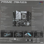 Материнская плата ASUS PRIME Z790M-PLUS D4 (LGA1700, Z790, 4xDDR4 DIMM, microATX, RAID SATA: 0,1,10,5)