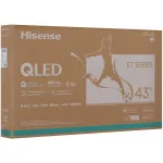 QLED-телевизор Hisense 43E7NQ (43