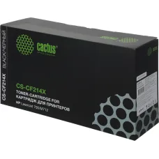 Тонер-картридж Cactus CS-CF214X (черный; 17500стр; LaserJet 700, M712) [CS-CF214X]