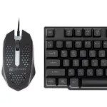 Клавиатура и мышь Oklick 400GMK (кнопок 2, 1200dpi)