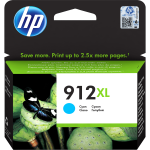 Чернильный картридж HP 912 (голубой; 825стр; OfficeJet 801x, 802x)