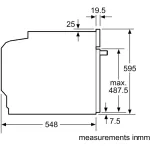 Электрический духовой шкаф Bosch HUA736EG0T