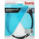 Кабель аудио-видео Buro (HDMI (m), HDMI (m), 1м)