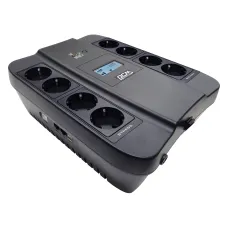 ИБП Powercom SPD-900U LCD USB (интерактивный, 900ВА, 540Вт, 4xCEE 7 (евророзетка))