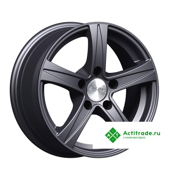 Скад Sakura R15/6.5J PCD 5x112 ET 35 ЦО 66,6 графитовый