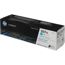 Тонер-картридж HP 207A (голубой; 1250стр; M255, MFP M282, M283) [W2211A]