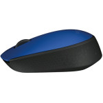 Мышь Logitech M171 Wireless Mouse Blue-Black USB (радиоканал, кнопок 3, 1000dpi)