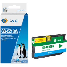 Картридж G&G GG-CZ130A (голубой; 26стр; DJ T120, T520) [GG-CZ130A]