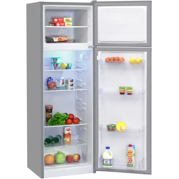 Холодильник Nordfrost NRT 144 332 (A+, 2-камерный, объем 330:262/68л, серебристый)