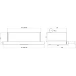 Вытяжка Elikor Интегра Glass 45Н-400-В2Д