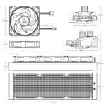 Кулер Arctic Liquid Freezer II 360 (Socket: 1150, 1151, 1155, 1156, 1200, 2011-3, AM3, AM3+, AM4, алюминий)