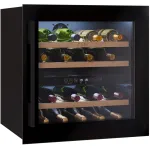 Винный шкаф с открытой панелью Lex LWD6036BL (1-камерный, объем 85:85л, 59x59.5x56.3см, черный)