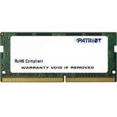 Память SO-DIMM DDR4 16Гб 2400МГц Patriot Memory (19200Мб/с, CL17, 260-pin, 1.2 В) [PSD416G24002S]