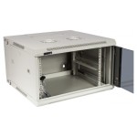 Шкаф коммутационный настенный Lanmaster TWT-CBW3G-22U-6X6-GY (22U, 600x1079x600мм, IP20, 60кг)