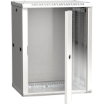 Шкаф коммутационный настенный IEK LWR3-18U64-GF (18U, 600x900x450мм, IP20, 90кг)