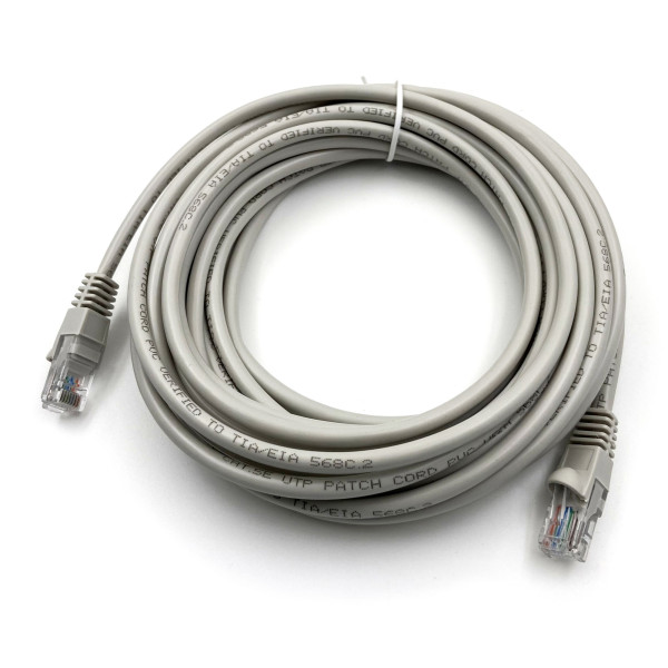 Патч-корд Buro 1428203 (RJ-45 (m), RJ-45 (m), алюминий омедненный, 7м, 5E, 4пары, UTP)