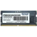 Память SO-DIMM DDR5 8Гб 5600МГц Patriot (44800Мб/с, CL46, 262-pin, 1.1 В)