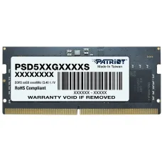 Память SO-DIMM DDR5 8Гб 5600МГц Patriot (44800Мб/с, CL46, 262-pin, 1.1 В) [PSD58G560041S]