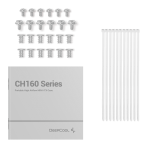 Корпус DeepCool CH160 White (Mini-Tower)
