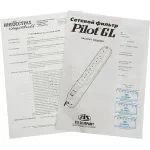 Сетевой фильтр Pilot GL (3м, 6xEURO, 2,2кВт, 10А)