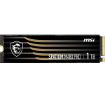 Жесткий диск SSD 1Тб MSI SPATIUM (2280, 7400/6000 Мб/с, 1000000 IOPS, PCIe 4.0 x4 (NVMe), 1024Мб, для ноутбука и настольного компьютера)