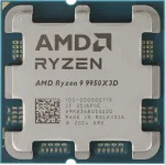 Процессор AMD Ryzen 9 9950X3D (4300MHz, AM5, L3 128Mb)