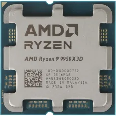 Процессор AMD Ryzen 9 9950X3D (4300MHz, AM5, L3 128Mb)