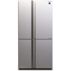 Холодильник Sharp SJ-GX98PWH (No Frost, A++, 3-камерный, Side by Side, инверторный компрессор, 89,2x183x77,1см, белый) [SJGX98PWH]
