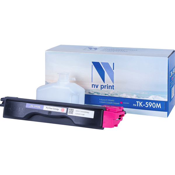 Тонер-картридж NV Print Kyocera TK-590 (пурпурный; FS-C2026MFP, C2126, C2526MFP, C2626, C5250DN, P6026cd)