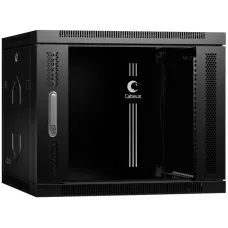 Шкаф коммутационный настенный Cabeus SH-05F-9U60/35-BK (9U, 600x501x350мм, IP20, 60кг) [SH-05F-9U60/35-BK]