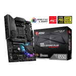 Материнская плата MSI MPG B550 GAMING PLUS (AM4, AMD B550, 4xDDR4 DIMM, ATX, RAID SATA: 0,1,10)