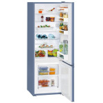 Холодильник Liebherr CUfb 2831 (A++, 2-камерный, объем 274:219/55л, 55x161.2x63см, синий)