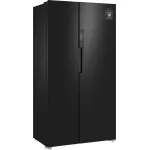 Холодильник Weissgauff WSBS 550 (No Frost, A+, 2-камерный, Side by Side, объем 515:325/190л, инверторный компрессор, черный)