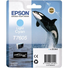 Чернильный картридж Epson C13T76054010 (светло-голубой; 25,9стр; SureColor SC-P600)