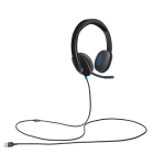 Гарнитура Logitech USB Headset H540 (оголовье, с проводом, накладные, USB)