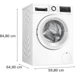 Стиральная машина Bosch WNA134L0SN(класс: A++, полноразмерная 59.8x84.8x59см, фронтальная, макс:8кг, с сушкой, 1400об/мин, защита от протечек, белый)