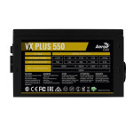 Блок питания Aerocool VX Plus 550W (ATX, 550Вт, 20+4 pin, ATX12V 2.3, 1 вентилятор)