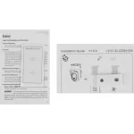 Камера видеонаблюдения Dahua DH-SD-H4C-0400B (IP, внутренняя, сферическая, 4Мп, 4-4мм, 2560x1440, 25кадр/с)